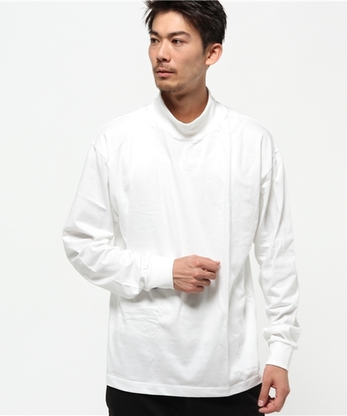 CAMBER（キャンバー）の「CAMBER/キャンバー モックネック 長袖Tシャツ（Tシャツ/カットソー・メンズ・ネイビー/ホワイト/グレー/グレー系その他/ブラック・L/M/S）」の12枚目の写真