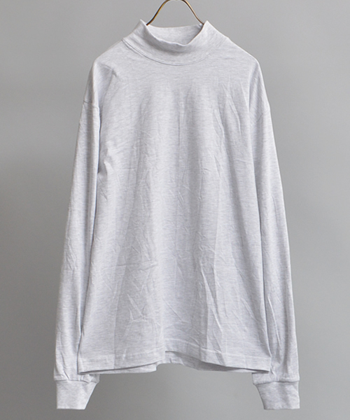 CAMBER（キャンバー）の「CAMBER/キャンバー モックネック 長袖Tシャツ（Tシャツ/カットソー・メンズ・ネイビー/ホワイト/グレー/グレー系その他/ブラック・L/M/S）」の19枚目の写真