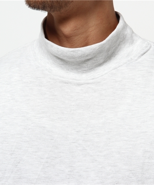 CAMBER（キャンバー）の「CAMBER/キャンバー モックネック 長袖Tシャツ（Tシャツ/カットソー・メンズ・ネイビー/ホワイト/グレー/グレー系その他/ブラック・L/M/S）」の8枚目の写真