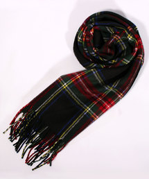 ８(eight) | チェック マフラー ロング ストール 日本製(マフラー)