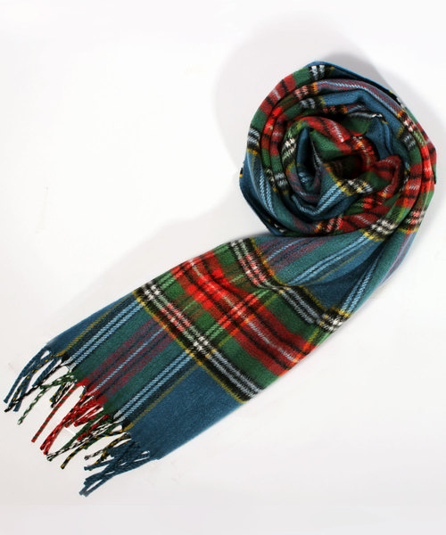 ８(eight)（エイト）の「日本製チェックマフラー（マフラー・メンズ・H/J/O/K/A/B/G/I/P/C/D/F/L/M/N/E・FREE）」の6枚目の写真