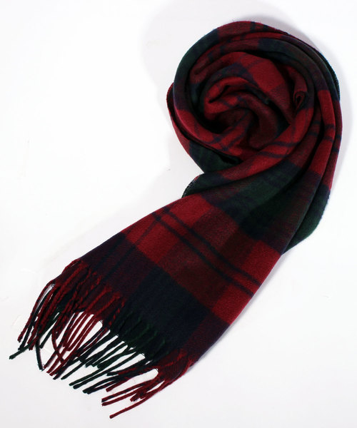 ８(eight)（エイト）の「日本製チェックマフラー（マフラー・メンズ・H/J/O/K/A/B/G/I/P/C/D/F/L/M/N/E・FREE）」の7枚目の写真