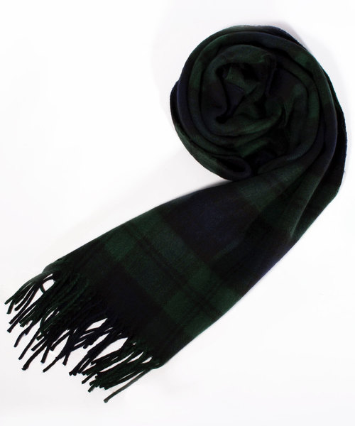 ８(eight)（エイト）の「日本製チェックマフラー（マフラー・メンズ・H/J/O/K/A/B/G/I/P/C/D/F/L/M/N/E・FREE）」の8枚目の写真