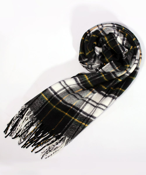 ８(eight)（エイト）の「日本製チェックマフラー（マフラー・メンズ・H/J/O/K/A/B/G/I/P/C/D/F/L/M/N/E・FREE）」の9枚目の写真