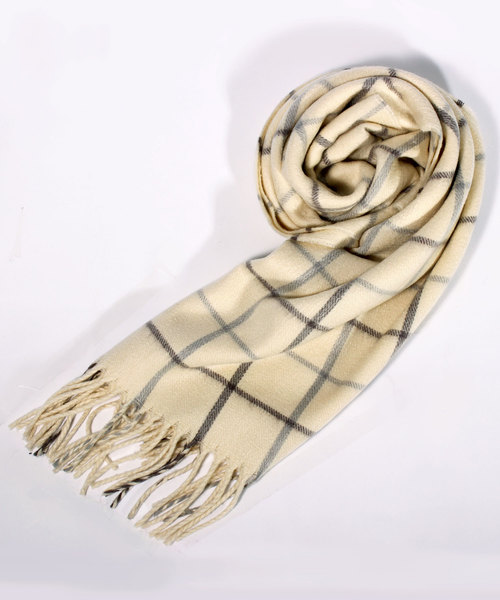 ８(eight)（エイト）の「日本製チェックマフラー（マフラー・メンズ・H/J/O/K/A/B/G/I/P/C/D/F/L/M/N/E・FREE）」の14枚目の写真