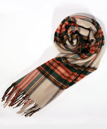 ８(eight) | チェック マフラー ロング ストール 日本製(マフラー)