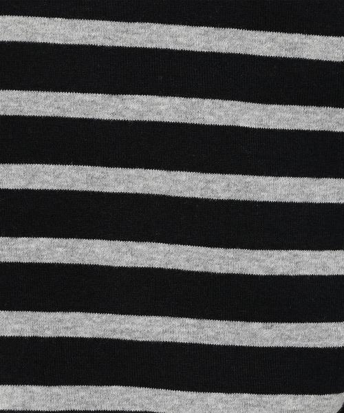 coen(コーエン)の「フライスボーダータートルネック(Tシャツ/カットソー・メンズ・ブラック/ネイビー・LARGE/X-LARGE/SMALL/MEDIUM)」の7枚目の写真