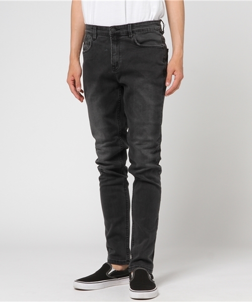 RES DENIM（レスデニム）の「【Safari 2月号掲載商品】RES DENIM/レスデニム BROLIN スキニー ブラックウォッシュ デニム（デニムパンツ・メンズ・スミクロ・34inch/32inch/30inch/28inch）」の12枚目の写真