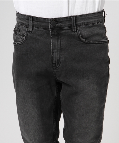 RES DENIM（レスデニム）の「【Safari 2月号掲載商品】RES DENIM/レスデニム BROLIN スキニー ブラックウォッシュ デニム（デニムパンツ・メンズ・スミクロ・34inch/32inch/30inch/28inch）」の5枚目の写真