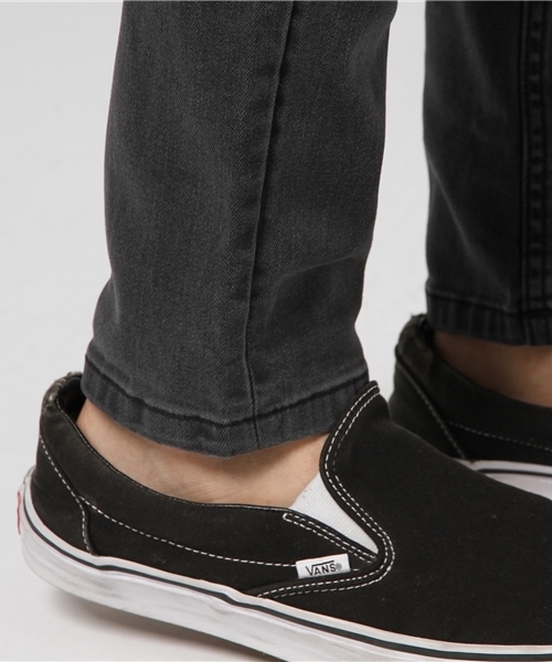 RES DENIM（レスデニム）の「【Safari 2月号掲載商品】RES DENIM/レスデニム BROLIN スキニー ブラックウォッシュ デニム（デニムパンツ・メンズ・スミクロ・34inch/32inch/30inch/28inch）」の9枚目の写真