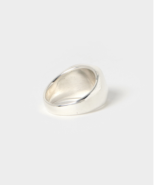 CALEE（キャリー）の「SIGNET RING＜SILVER＞（リング・メンズ・シルバー・#19/#21/#17）」の3枚目の写真