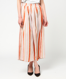 MERLOT | マルチストライプパラッツォパンツ624-9527(その他パンツ)