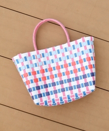 CONTROL FREAK / CTFK | control freak:カラフルメルカドバッグ(かごバッグ)