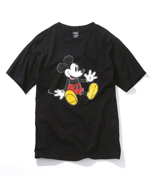 Disney（ディズニー）の「NUMBER(N)INE MICKEY MOUSE T-SHIRTS Disney（ディズニー）（Tシャツ/カットソー・メンズ・ホワイト/ホワイト系その他/ブラック/ブラック系その他・5/2/4/3）」の4枚目の写真