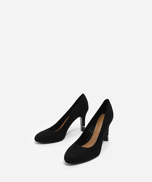 CHARLES & KEITH(チャールズ & キース)の「フォウスエードパンプス / FAUX SUEDE PUMPS(パンプス・レディース・ブラック/ブラウン系その他/パープル・23cm/24cm/23.5cm/24.5cm/22.5cm/25cm/25.5cm)」の4枚目の写真