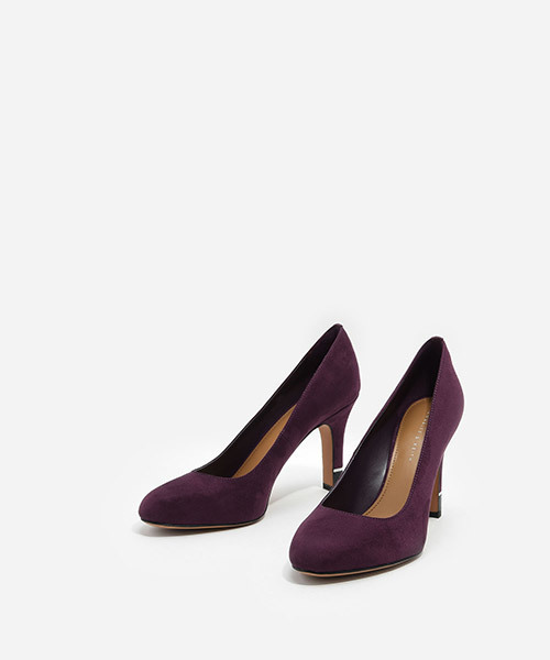 CHARLES & KEITH(チャールズ & キース)の「フォウスエードパンプス / FAUX SUEDE PUMPS(パンプス・レディース・ブラック/ブラウン系その他/パープル・23cm/24cm/23.5cm/24.5cm/22.5cm/25cm/25.5cm)」の10枚目の写真