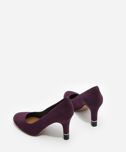 CHARLES & KEITH(チャールズ & キース)の「フォウスエードパンプス / FAUX SUEDE PUMPS(パンプス・レディース・ブラック/ブラウン系その他/パープル・23cm/24cm/23.5cm/24.5cm/22.5cm/25cm/25.5cm)」の12枚目の写真