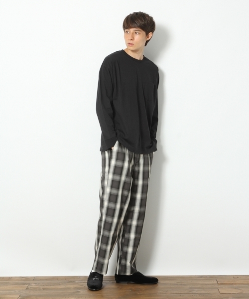 RAGEBLUE（レイジブルー）の「TR柄ワイドパンツ/768017（その他パンツ・メンズ・ブラック/ダークグレー/グレー系その他・SMALL/MEDIUM/LARGE）」の13枚目の写真