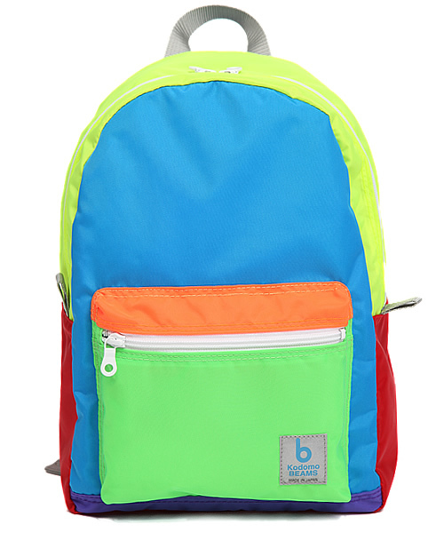 こども ビームス（コドモビームス）の「こども ビームス / バックパック S（バックパック/リュック・キッズ・ライム/ブルー/ブルー系その他/パープル/イエロー/ピンク/ピンク系その他/レッド/オレンジ/カモフラージュ/その他1/その他2/ライトピンク・SMALL）」の3枚目の写真