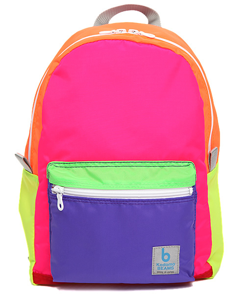 こども ビームス（コドモビームス）の「こども ビームス / バックパック S（バックパック/リュック・キッズ・ライム/ブルー/ブルー系その他/パープル/イエロー/ピンク/ピンク系その他/レッド/オレンジ/カモフラージュ/その他1/その他2/ライトピンク・SMALL）」の7枚目の写真