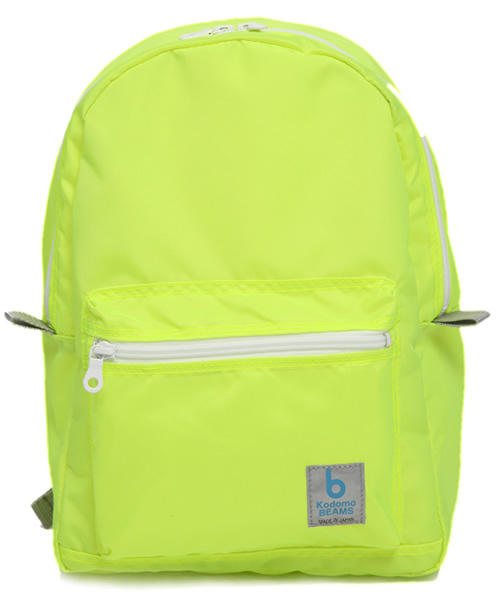 こども ビームス（コドモビームス）の「こども ビームス / バックパック S（バックパック/リュック・キッズ・ライム/ブルー/ブルー系その他/パープル/イエロー/ピンク/ピンク系その他/レッド/オレンジ/カモフラージュ/その他1/その他2/ライトピンク・SMALL）」の5枚目の写真