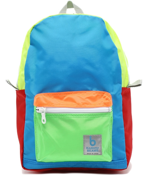 こども ビームス（コドモビームス）の「こども ビームス / バックパック S（バックパック/リュック・キッズ・ライム/ブルー/ブルー系その他/パープル/イエロー/ピンク/ピンク系その他/レッド/オレンジ/カモフラージュ/その他1/その他2/ライトピンク・SMALL）」の12枚目の写真