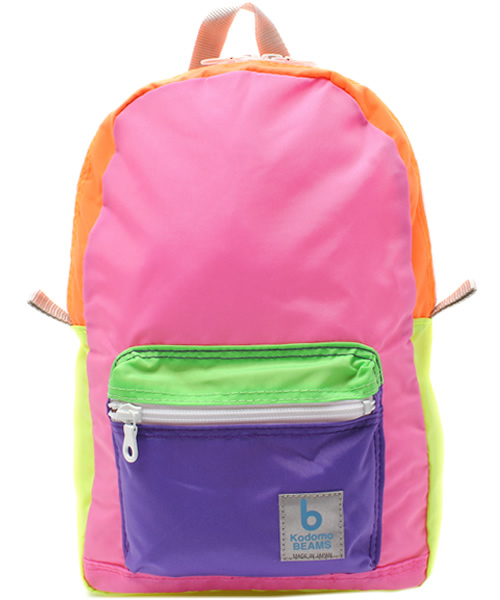 こども ビームス（コドモビームス）の「こども ビームス / バックパック S（バックパック/リュック・キッズ・ライム/ブルー/ブルー系その他/パープル/イエロー/ピンク/ピンク系その他/レッド/オレンジ/カモフラージュ/その他1/その他2/ライトピンク・SMALL）」の13枚目の写真