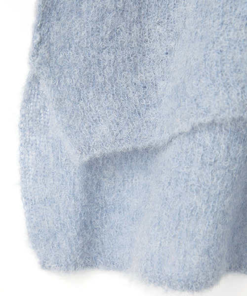 w closet（ダブルクローゼット）の「アルパカ混ブークレニットプル