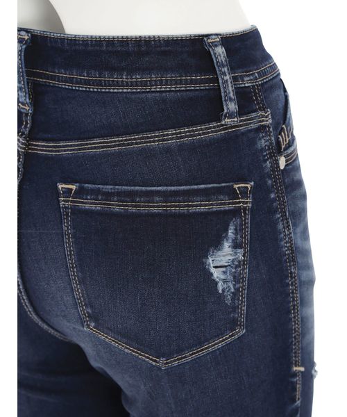 EMODA（エモダ）の「ドットクラッシュパギンス（デニムパンツ・レディース・ブラック/インディゴブルー/ブルー・SMALL/MEDIUM/X-SMALL）」の18枚目の写真