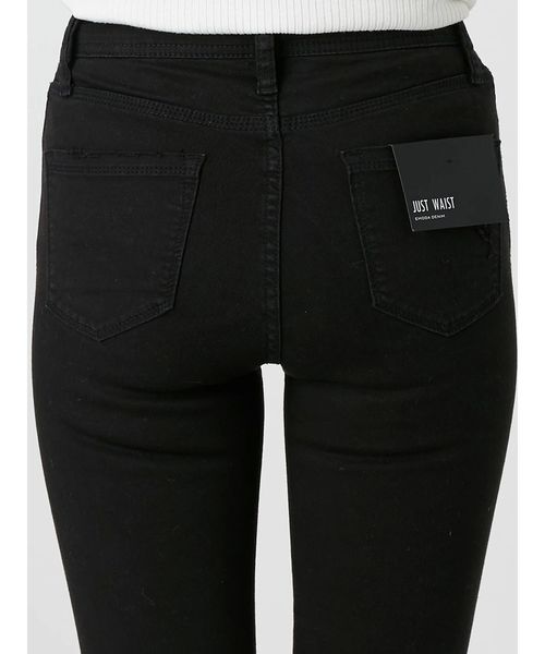 EMODA（エモダ）の「ドットクラッシュパギンス（デニムパンツ・レディース・ブラック/インディゴブルー/ブルー・SMALL/MEDIUM/X-SMALL）」の6枚目の写真