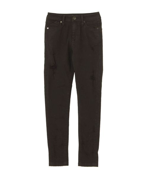 EMODA（エモダ）の「ドットクラッシュパギンス（デニムパンツ・レディース・ブラック/インディゴブルー/ブルー・SMALL/MEDIUM/X-SMALL）」の14枚目の写真