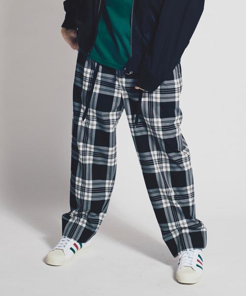 MONKEY TIME（モンキータイム）の「＜monkey time＞ TW CHECK WIDE 1P EASY/ワイドパンツ（その他パンツ・メンズ・その他1・SMALL/MEDIUM/LARGE）」の4枚目の写真