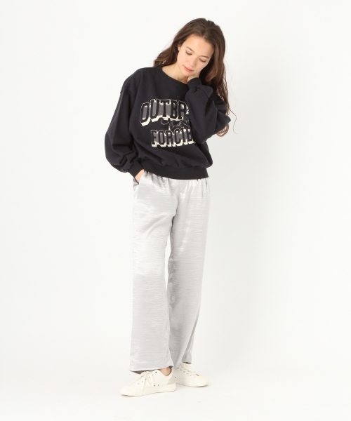 niko and...（ニコアンド）の「オリジナルコットンアニマル短丈ワイドプルオーバー（Tシャツ/カットソー・レディース・ネイビー/グレー/クリーム/マスタード・LARGE/MEDIUM）」の21枚目の写真