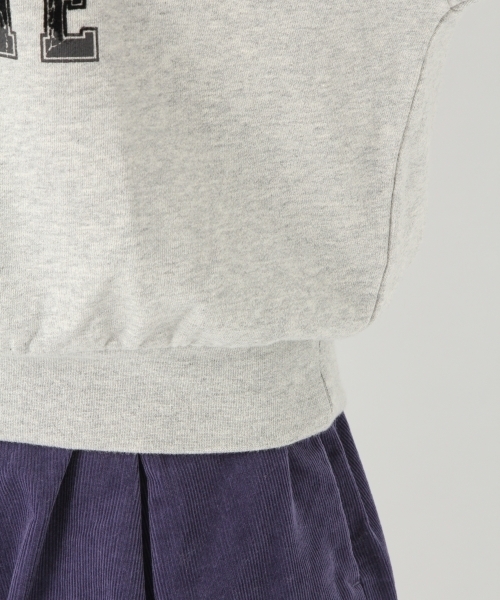 niko and...（ニコアンド）の「オリジナルコットンアニマル短丈ワイドプルオーバー（Tシャツ/カットソー・レディース・ネイビー/グレー/クリーム/マスタード・LARGE/MEDIUM）」の13枚目の写真