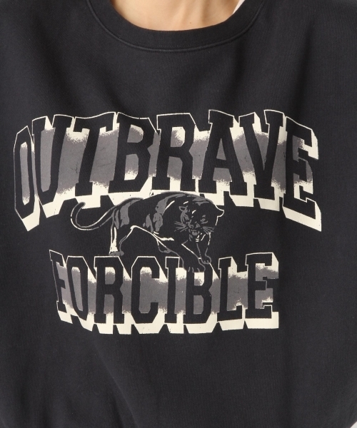 niko and...（ニコアンド）の「オリジナルコットンアニマル短丈ワイドプルオーバー（Tシャツ/カットソー・レディース・ネイビー/グレー/クリーム/マスタード・LARGE/MEDIUM）」の8枚目の写真