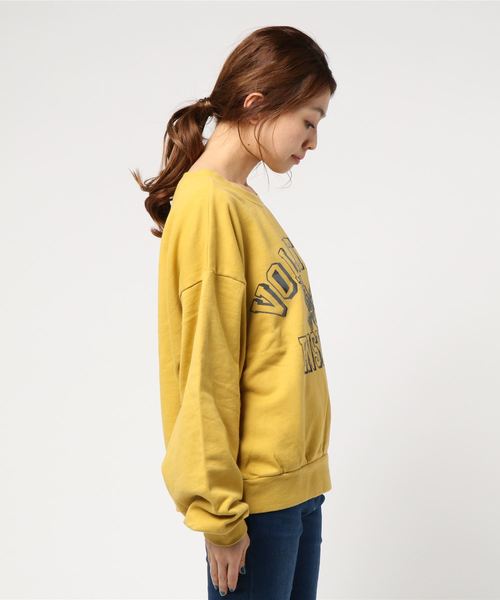 niko and...（ニコアンド）の「オリジナルコットンアニマル短丈ワイドプルオーバー（Tシャツ/カットソー・レディース・ネイビー/グレー/クリーム/マスタード・LARGE/MEDIUM）」の5枚目の写真