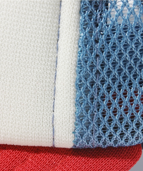 JOEY HYSTERIC（ジョーイヒステリック）の「WOMEN AFLAME pt メッシュキャップ（キャップ・キッズ・ネイビー/レッド/ボルドー・MEDIUM/LARGE）」の7枚目の写真