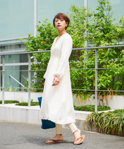 CIAOPANIC（チャオパニック）の「ハニカムレギンス（レギンス/スパッツ・レディース・グレー/アイボリー/キャメル・FREE）」の7枚目の写真