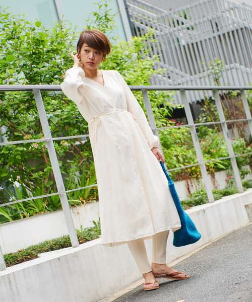 CIAOPANIC（チャオパニック）の「ハニカムレギンス（レギンス/スパッツ・レディース・グレー/アイボリー/キャメル・FREE）」の6枚目の写真