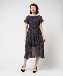archives | 花柄シャーリングワンピース(ワンピース)