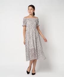 archives | 花柄シャーリングワンピース(ワンピース)