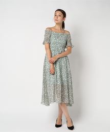 archives | 花柄シャーリングワンピース(ワンピース)