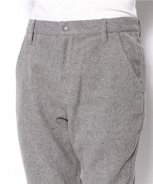 WEGO（ウィゴー）の「WEGO/ライトメルトンイージーパンツ（チノパンツ・メンズ・ライトグレー/ネイビー/キャメル/その他1・MEDIUM/LARGE）」の7枚目の写真