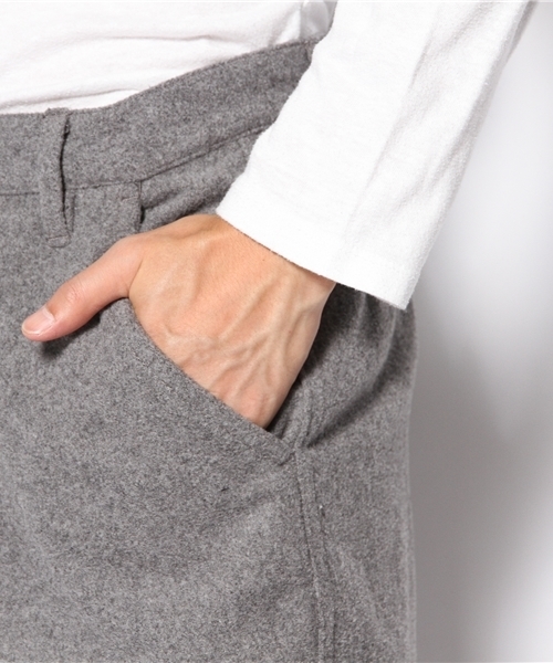 WEGO（ウィゴー）の「WEGO/ライトメルトンイージーパンツ（チノパンツ・メンズ・ライトグレー/ネイビー/キャメル/その他1・MEDIUM/LARGE）」の9枚目の写真