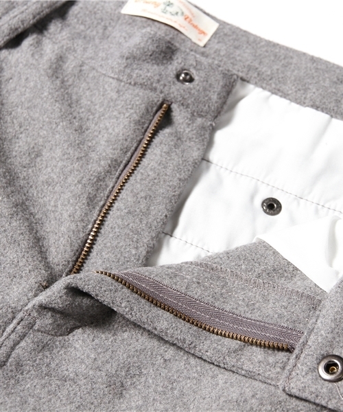 WEGO（ウィゴー）の「WEGO/ライトメルトンイージーパンツ（チノパンツ・メンズ・ライトグレー/ネイビー/キャメル/その他1・MEDIUM/LARGE）」の11枚目の写真