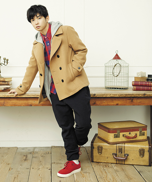 WEGO（ウィゴー）の「WEGO/ライトメルトンイージーパンツ（チノパンツ・メンズ・ライトグレー/ネイビー/キャメル/その他1・MEDIUM/LARGE）」の21枚目の写真