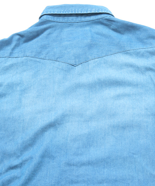 MONKEY TIME（モンキータイム）の「＜MT×LEE＞∴ デニム ライダース クラッシュ◆§（デニムジャケット・メンズ・ターコイズブルー・36/38/40）」の8枚目の写真