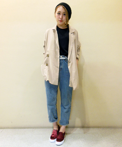 WHO'S WHO gallery（フーズフーギャラリー）の「サテンドレススニーカー（スニーカー・レディース・ブラック/グレー/ネイビー/ワイン・SMALL/MEDIUM/LARGE）」の15枚目の写真