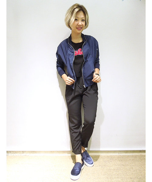 WHO'S WHO gallery（フーズフーギャラリー）の「サテンドレススニーカー（スニーカー・レディース・ブラック/グレー/ネイビー/ワイン・SMALL/MEDIUM/LARGE）」の16枚目の写真