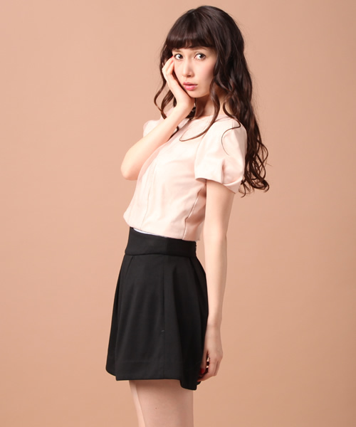 rosebullet（ローズブリット）の「コンパクトポンチトップス（Tシャツ/カットソー・レディース・ライトグレー系/アイボリー系/ピンク系・2）」の9枚目の写真